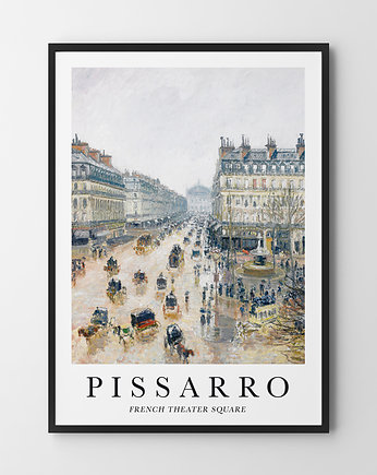 Plakat Pissarro French Theater Square, HOG STUDIO