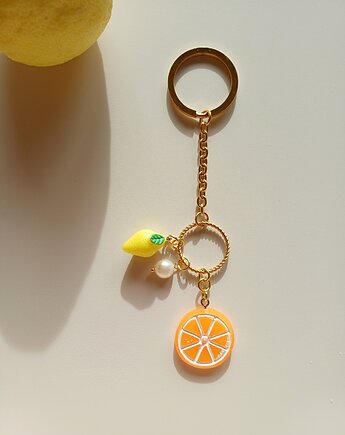 Brelok   cytrusy - stal szlachetna, s e n s e d  accessories