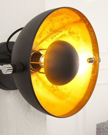 Lampa ścienna Black&Gold Ø30cm, Home Design