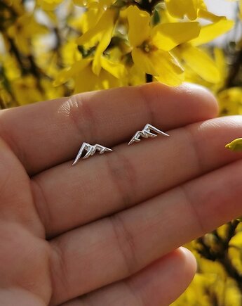 Kolczyki srebrne Górska Panorama, Szkatułka Emi