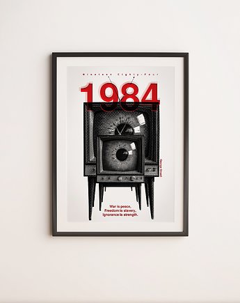 Plakat George Orwell 1984, DAPIDOKA