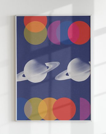 Plakat W KOSMOS (Ilustracja), Agnieszka Osiecka RYSUJĘ BO SIĘ NUDZĘ