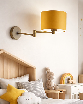 Kinkiet dla dzieci BRAGE KIDS z regulowanym ramieniem do czytania, LYSNE