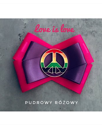 Brosza z Kolekcji LOVE is LOVE  Pride, Pudrowy Różowy