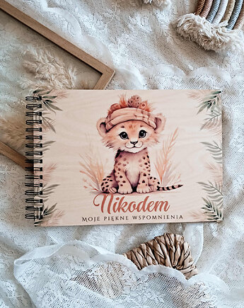 ALBUM LWĄTKO z personalizacją, prezent na Roczek, Chrzest, narodziny, LOO LOO DREAM