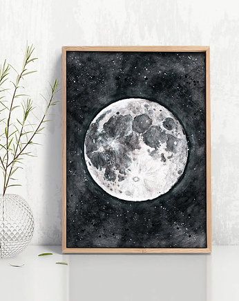 Moon 60x90cm, Malgorzata Domanska