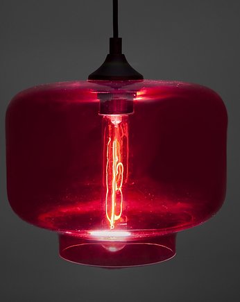 Lampa wisząca COLOR OF SUN - czerwone szkło, CustomForm
