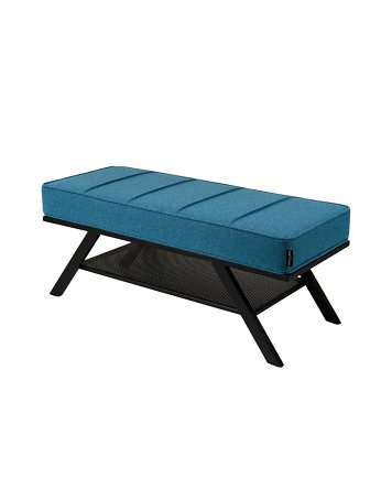 Ławka Tapicerowana Industrialna Hamilton 2811 LGM-275, EMRA WOOD DESIGN