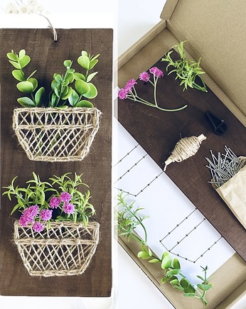 Doniczki String Art BOX, Pintti Pracownia