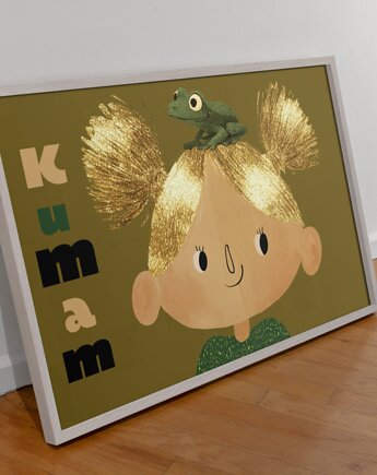Plakat  KUMAM 50X70, polkastudio