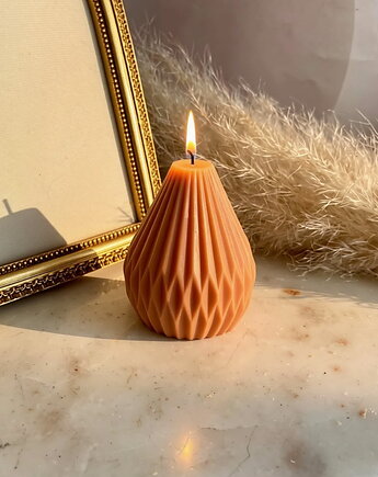 Świeca ekologiczna sojowa dekoracyjna "Terracotta" 80x60mm, Coccola JEWELLERY