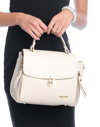 Torebka skórzana do ręki lub na ramię - crossbody  (7093), BOSCCOLO