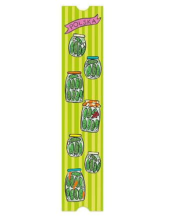 Zakładka do książki Polska Ogórki, Gliniana Kura