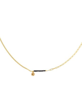 Baby Bestseller! Naszyjnik z czarnym Turmalinem, Kulka Bransoletki