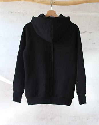 Bluza MĘSKA CZARNA, USZYTE