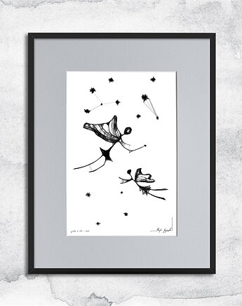 Oprawiona grafika - nr 117, Maja Gajewska