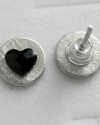 Kolczyki Swarovski SERDUSZKO, Katarzyna Kaminska ART
