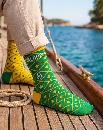 Skarpetki DWUKOLOROWE, Pineapplestyle
