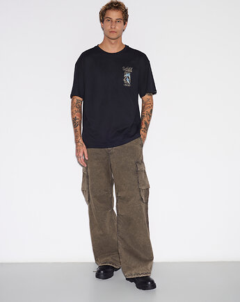 HT x AK Koszulka męska Black, HARP TEAM