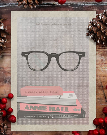 Annie Hall - Woody Allen - plakat 50x70 cm, minimalmill