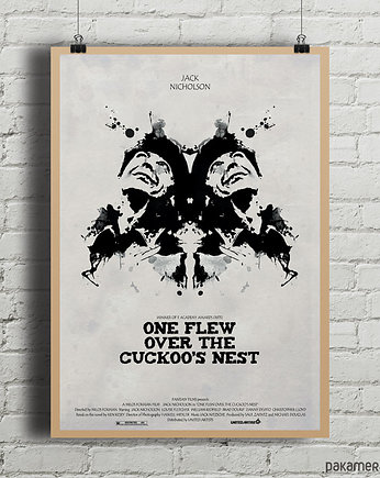 Plakat Lot Nad Kukułczym Gniazdem, minimalmill