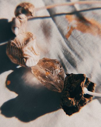 LEMONIADA amulet z cytrynem, Szary Piknik