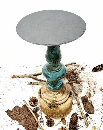 Stolik Łupek na ceramicznej podstawie kolekcja Łup nr. 3, Home Design