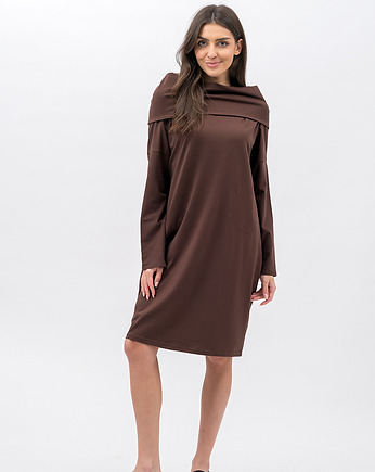 Sukienka ,,NANA" czekolada, 3 for U