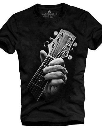 T-shirt męski UNDERWORLD Guitar head, UNDERWORLD