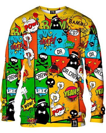 Bluza Bez Kaptura Damska DR.CROW Komiks, DrCrow