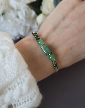 Szczęście i spokój- bransoletka z Awenturynem, Seylla pracownia