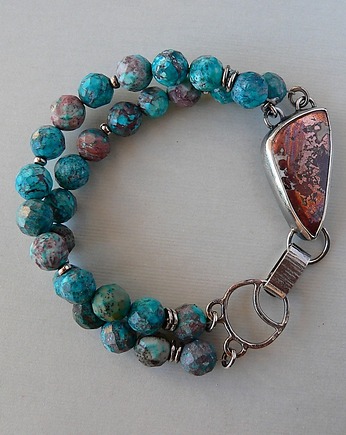 -chryzokola i dolomit miedziany-, Emilia Woźniak