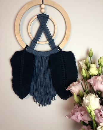 Łapacz snów - makrama - navy, Make My Home