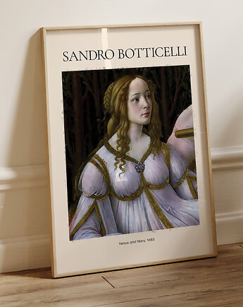 Plakat Reprodukcja Sandro Botticelli - Wenus i Mars, ARTSY Posters