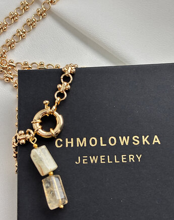 Naszyjnik łańcuszek Cytryn, Chmolowska Jewellery