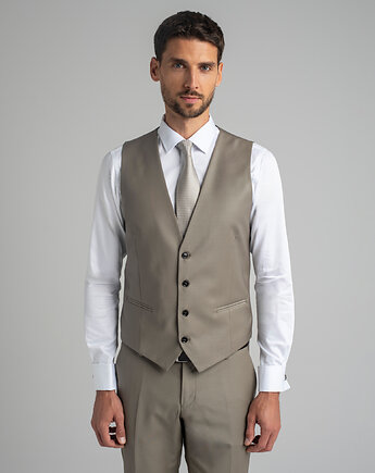 Kamizelka do zestawu brione gi slim fit, BORGIO
