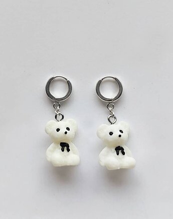 Kolczyki srebrne MIŚ, Katarzyna Kaminska ART