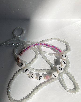 bransoletka z napisem self love, Luna by Sisters