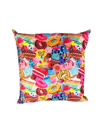 Poduszka dekoracyjna VELVET Słodycze, Nukko Design