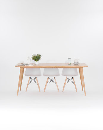 Stół rozkładany wykonany z drewna dębowego, Mo Woodwork