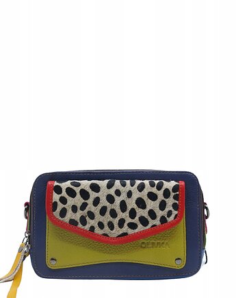 Torebka listonoszka zero waste skórzana przepiękna oryginalna OLIVKA, Olivka Warsaw