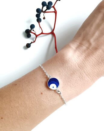 Bransoletka Bolesławiec, biżuteria z talerzy