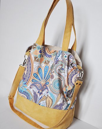 Torba worek XXL - print arabeska, PRACOWNIA 166