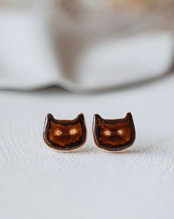 Kolczyki ceramiczne KOTY, rękoczyny