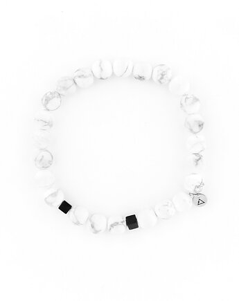 Męska bransoletka z kamieniami mądrości, Kulka Bransoletki