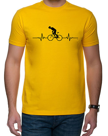 Koszulka T-SHIRT EKG Biker Yellow, studioixi