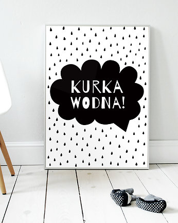 Kurka wodna | plakat A3, milostudio