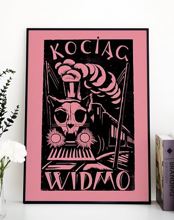 Plakat "Kociąg Widmo", Szpeje