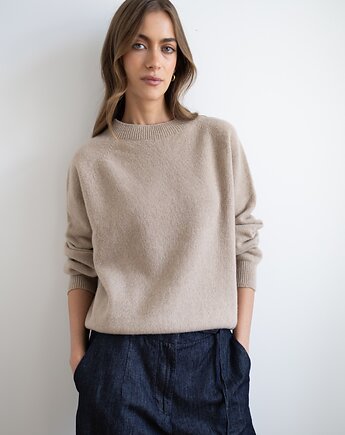 Sweter Simple Mocha, Lucky HandMade