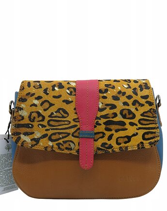 Torebka skórzana modna klasyczna skóra naturalna kolorowa eko OLIVKA, Olivka Warsaw